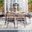 Beson 7 Piece Dining Set In Navy
