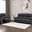 Bienne Living Room Set In Black
