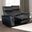 Bienne Loveseat In Black