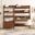 Bixby 2 Piece Wood Office Desk And Bookshelf In Walnut EEI-6112-WAL