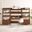 Bixby 3 Piece Wood Office Desk And Bookshelf In Walnut EEI-6115-WAL