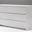 Blanche High Gloss White Double Dresser