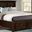 Bonanza King Mansion Storage Bed In Merlot
