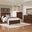 Bonanza Poster Storage Bedroom Set In Cherry