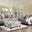 Bonaventura Living Room Set (Gray)