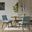 Boomerag Dining Chair Set Of 2 In Blue