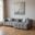 Boucle L Shaped Two Piece Sofa and Chaise Sectional with Toss Pillows In Light Gray