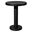 Bourbon Mango Wood Bar Table In Black
