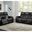 Boyington Power Reclining Living Room Set In Black