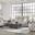 Boyington Power Reclining Living Room Set In Gray