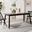 Brayson Black Rectangle Dining Room Set