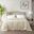 Bree Acrylic Knitted Twin Blanket In Ivory