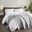 Bree Acrylic Knitted Throw In Grey