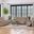 Brentwood Upholstered Motion Reclining Living Room Set In Taupe