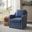 Brianne Swivel Chair In Navy