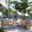 Brisbane 6-Piece Teak Wood Outdoor Patio Set In Natural Gray