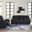 Broad Cove Power Reclining Living Room Set In Black
