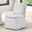 Broager Dining Chair with Caster In White