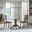 Brook Bay Drop Leaf Dining Room Set In Sandstone