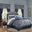 Brystol 24 Piece California King Room In A Bag In Navy