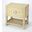 Butler Amelle Cream Raffia End Table