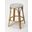 Butler Tobias Black and White Rattan Counter Stool 9371295