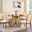 Butterfly Dining Room Set In Brown
