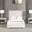 Cadwell Eastern king Bed In White