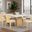 Caerwys Dining Room Set In Natural