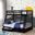 California Twin Over Full Bunk Bed In Black