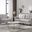 Callie Light Gray Velvet Fabric Sofa Loveseat Living Room Set