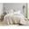 Camden Chambray Print Microfiber Comforter Set with Bed Sheets In Neutral