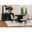 Camelot Round Dining Room Set In Black