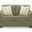 Camparia Loveseat In Moss