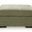 Camparia Oversized Accent Ottoman In Moss