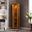 Canterdale Lighted Corner Curio Cabinet In Golden Oak