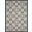 Caribbean Ivory and Navy 3'11" x 5'11" Area Rug