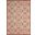 Caribbean Ivory and Rust 3'11" x 5'11" Area Rug