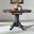 Carolina Crossing Gathering Table Set In Black and Antique Honey