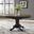 Carolina Crossing Pedestal Table Set Black In Black With Antique Honey Top