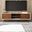 Caroline Mid Century Modern White TV Stand