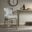 Carson Counter Stool With Swivel Seat In Light Grey