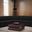 Cascade Boucle Fabric Modular Sectional In Black