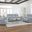 Cascade Living Room Set In Seamist Grey