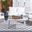 Castalia 4 Piece Outdoor Living Set in Beige