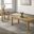 Castlewood Engineered Wood Occasional Table Set In Washed Oak