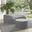Catalina 2 Piece Outdoor Furniture Cover Set In Gray