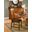 Cattail Bungalow Comfort Side Chair Set of 2 In Warm Amber