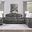 Centeroak Gray Double Reclining Living Room Set