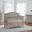 Chandler Convertible Kids Bedroom Set In Stone Wash